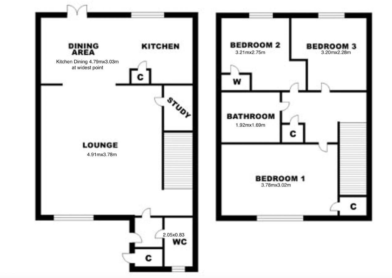 Urban Escape Glasgow Green Free Parking 20Min Walk To City Center Ngoại thất bức ảnh